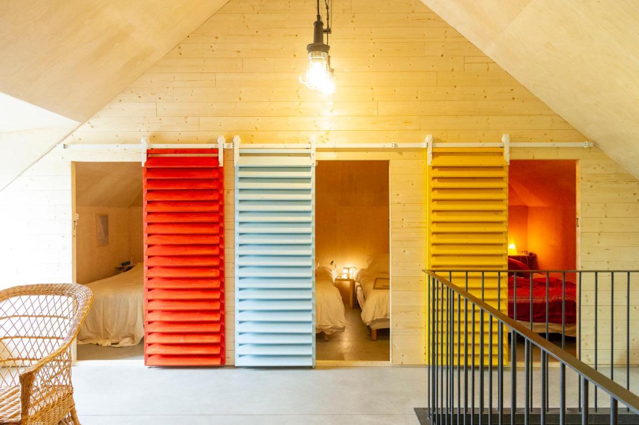 La Ferme Du Golf, Gite Atypique Et Artistique ลองซิเออ ภายนอก รูปภาพ