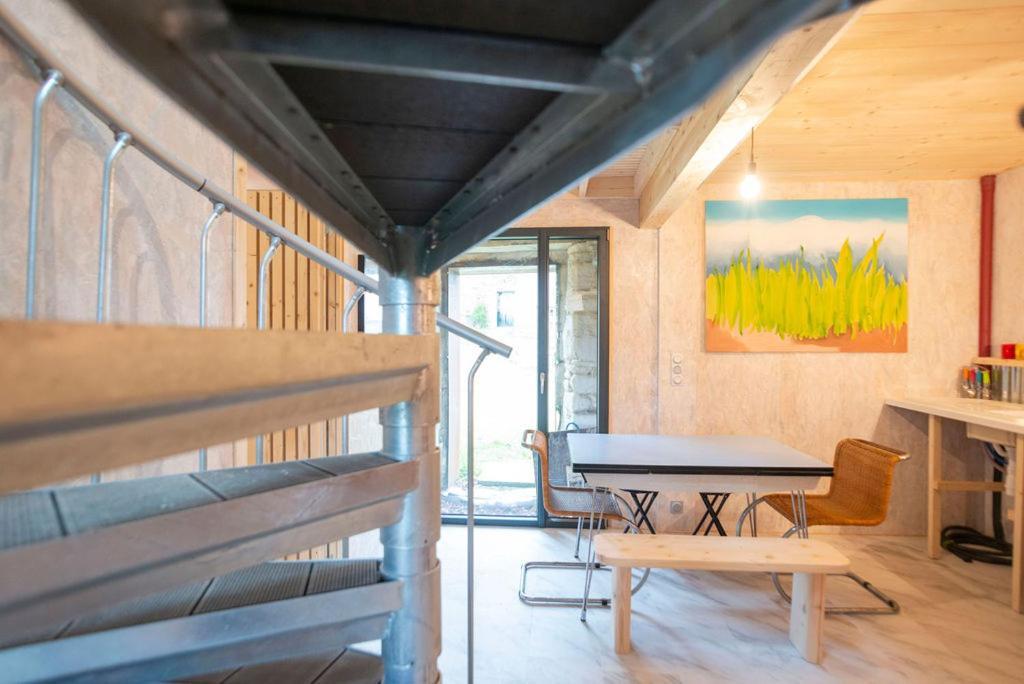 La Ferme Du Golf, Gite Atypique Et Artistique ลองซิเออ ภายนอก รูปภาพ