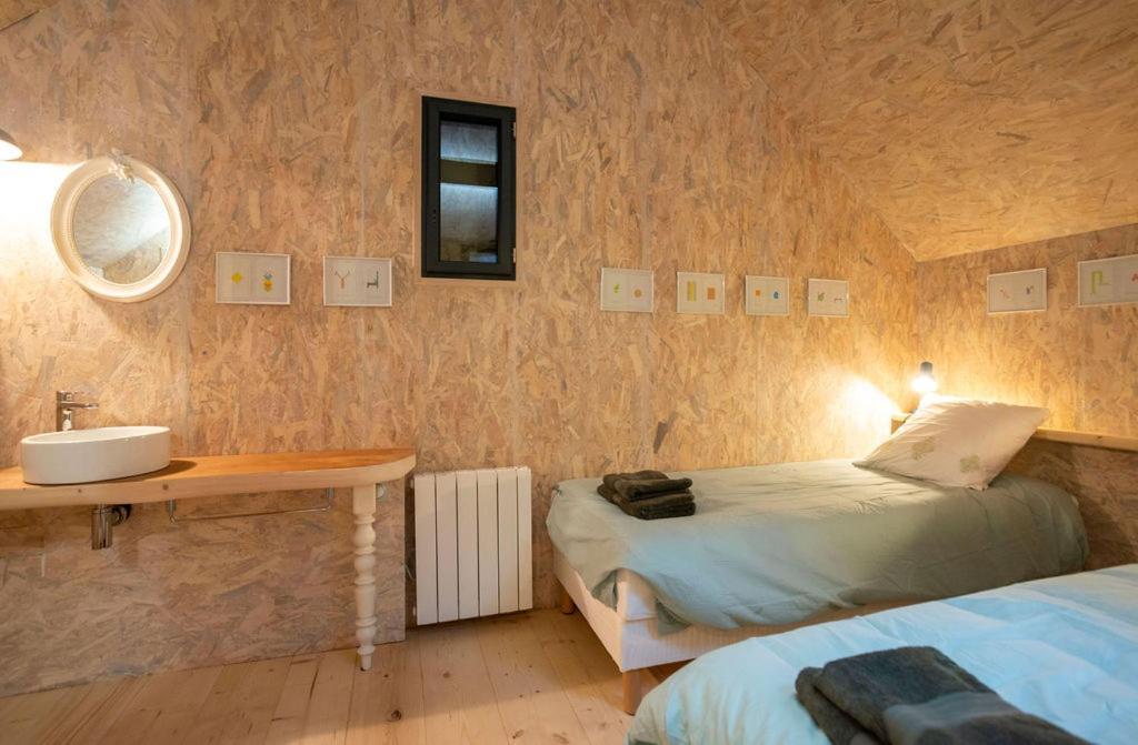 La Ferme Du Golf, Gite Atypique Et Artistique ลองซิเออ ภายนอก รูปภาพ