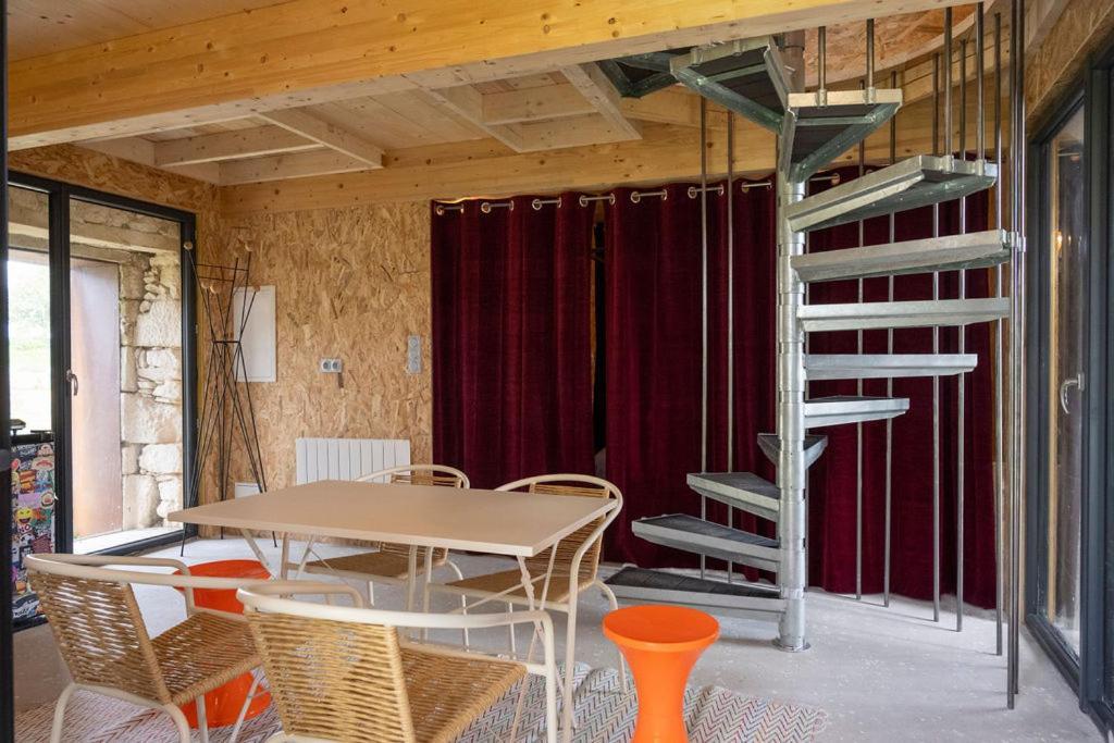 La Ferme Du Golf, Gite Atypique Et Artistique ลองซิเออ ภายนอก รูปภาพ