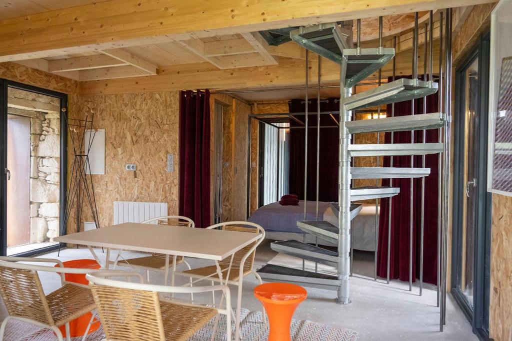 La Ferme Du Golf, Gite Atypique Et Artistique ลองซิเออ ภายนอก รูปภาพ